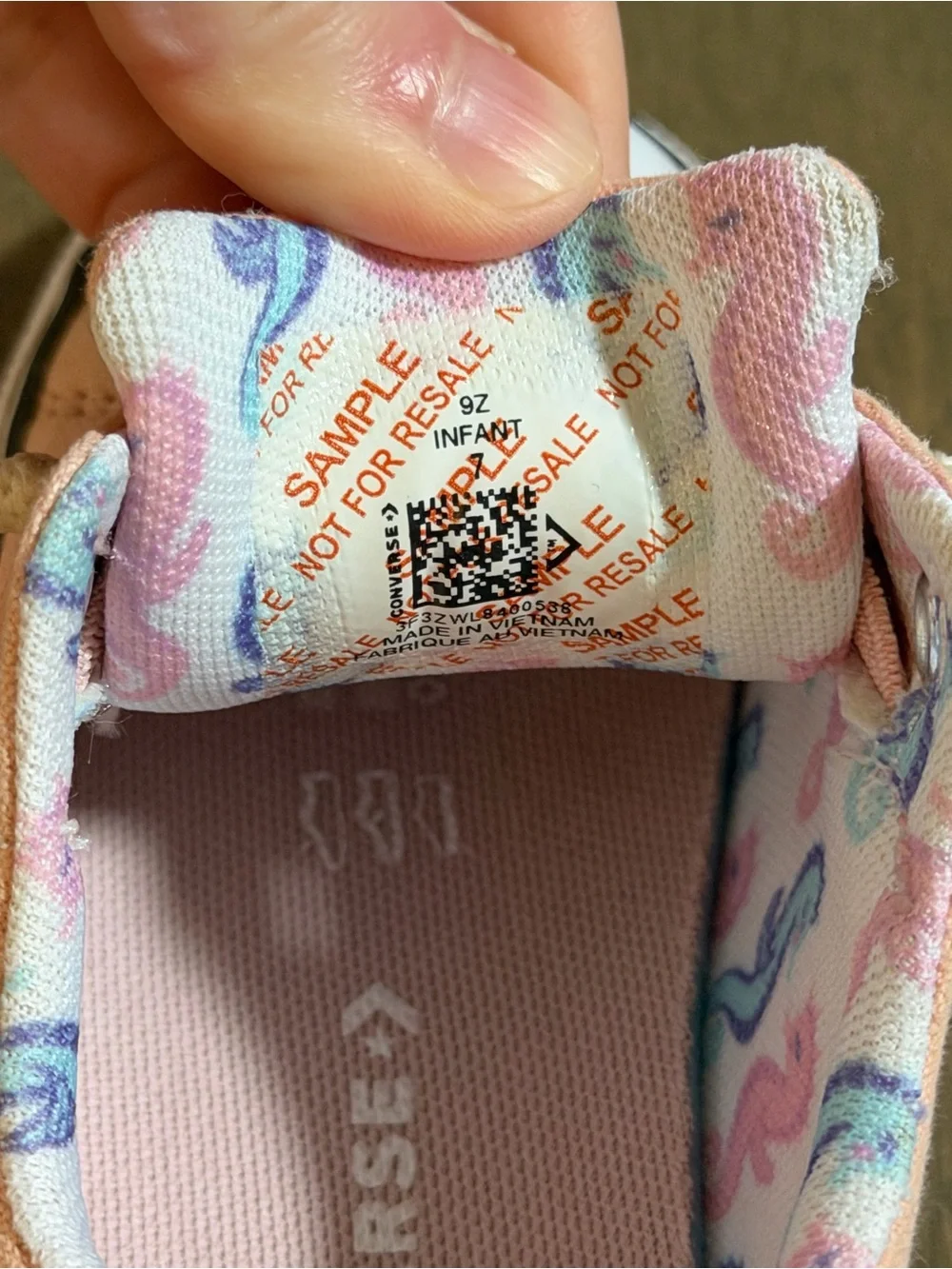 Converse Kids Chuck Taylor All Star Low Top Pink Toddler Sneakers Size 7C